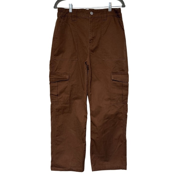 BDG Pants - {BDG} High Rise Y2K Baggy Wide Leg Cargo Carpenter Utility Pants